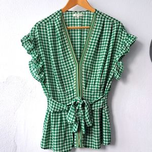 Floral Mosaic Blouse